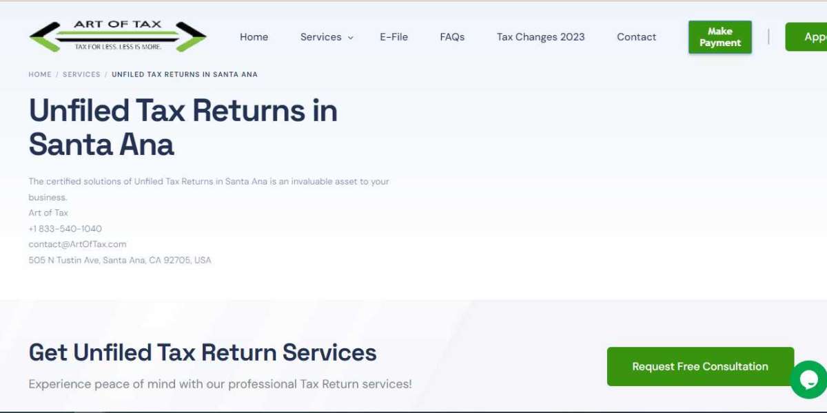 Resolving Unfiled Tax Returns in Santa Ana