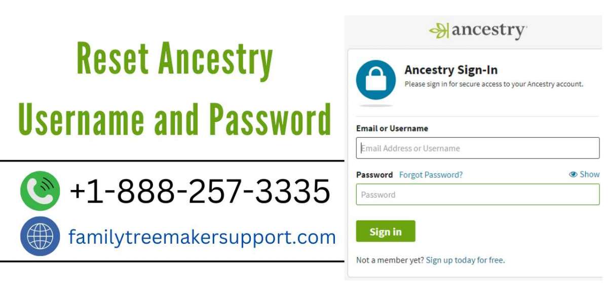 How to Reset Your Ancestry Username and Password?