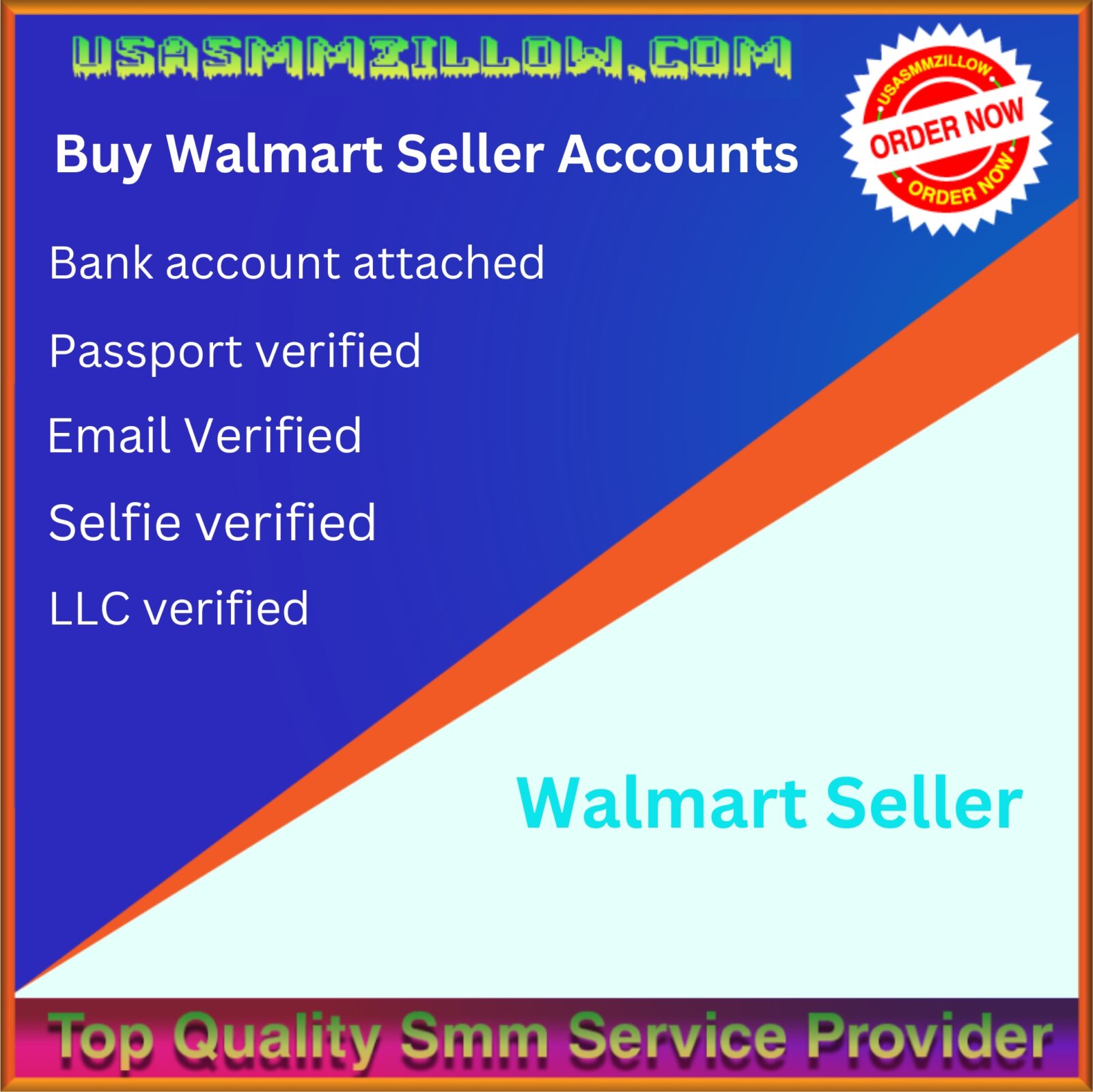 Buy Walmart Seller Accounts - 100 safe and secure Best Price