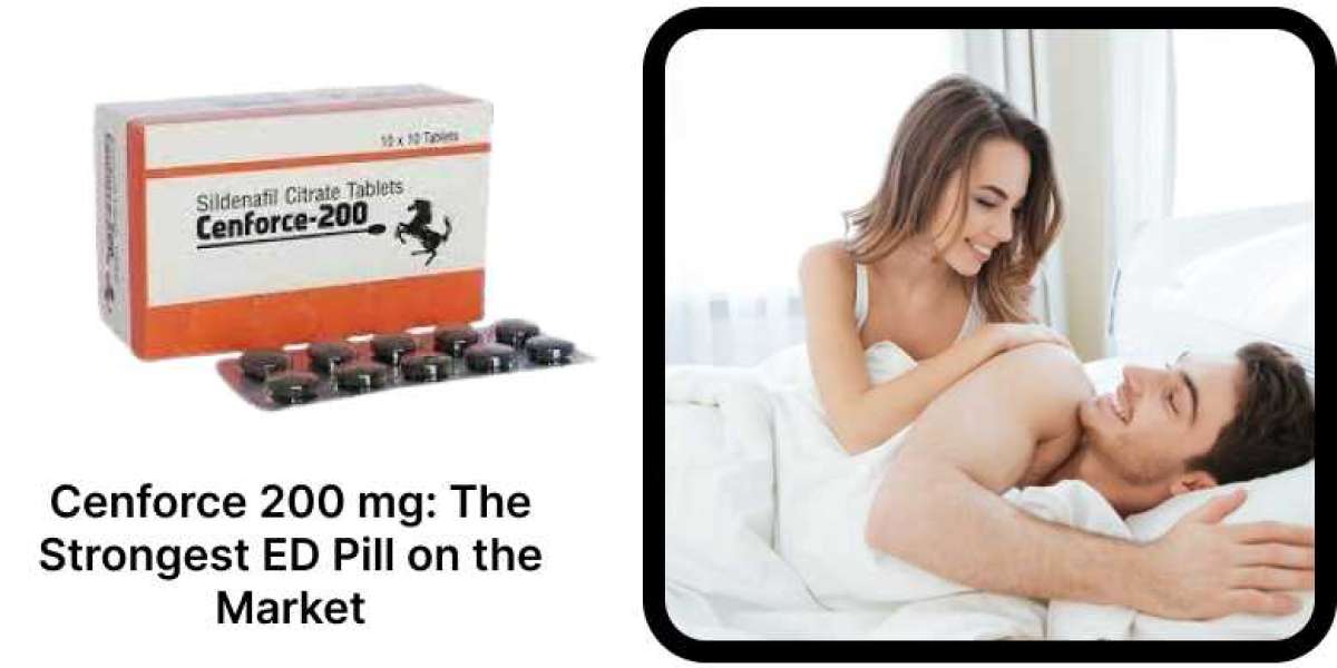 Cenforce 200 mg: The Strongest ED Pill on the Market