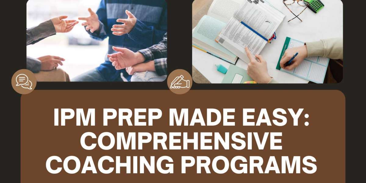 IPM Prep Made Easy: Comprehensive Coaching Programs