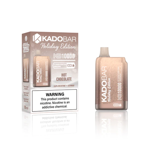 Hot chocolate Kado bar 10000 puffs rechargeable?