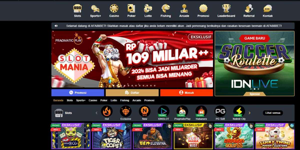 game slot Afa88bet dengan lebih sedikit modularitas