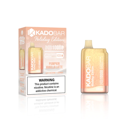 Pumpkin Vanilla Latte Kado Bar 10000 Puffs