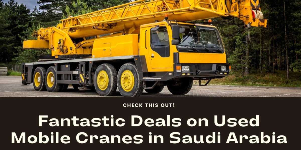 Used Crane in Saudi Arabia: Affordable & Reliable