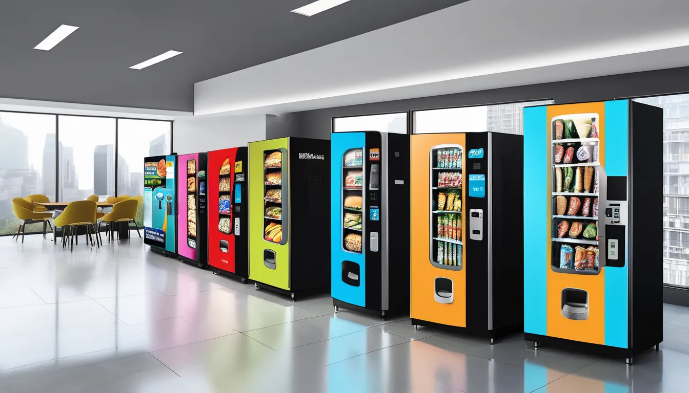 Food Vending Machines for Corporate | FOODTURE