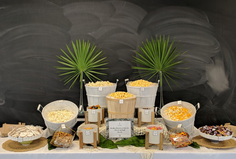 Popcorn Buffet East Bay Sacramento Valley San Francisco Napa Valley San Mateo